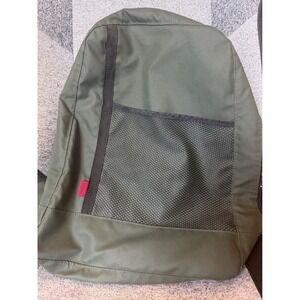 HUGO Hugo Boss Sling Backpack Olive Green Nylon Crossbody Bag Mesh Pocket